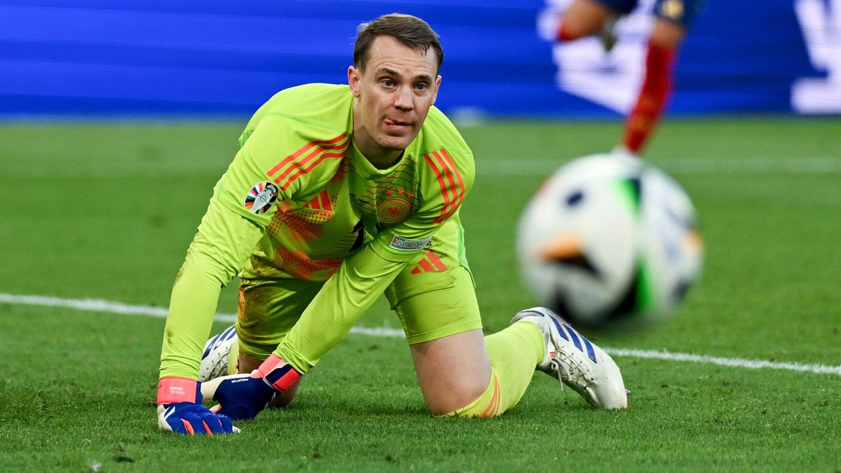 Manuel Neuer bei der Euro 2024: Spanien - Deutschland