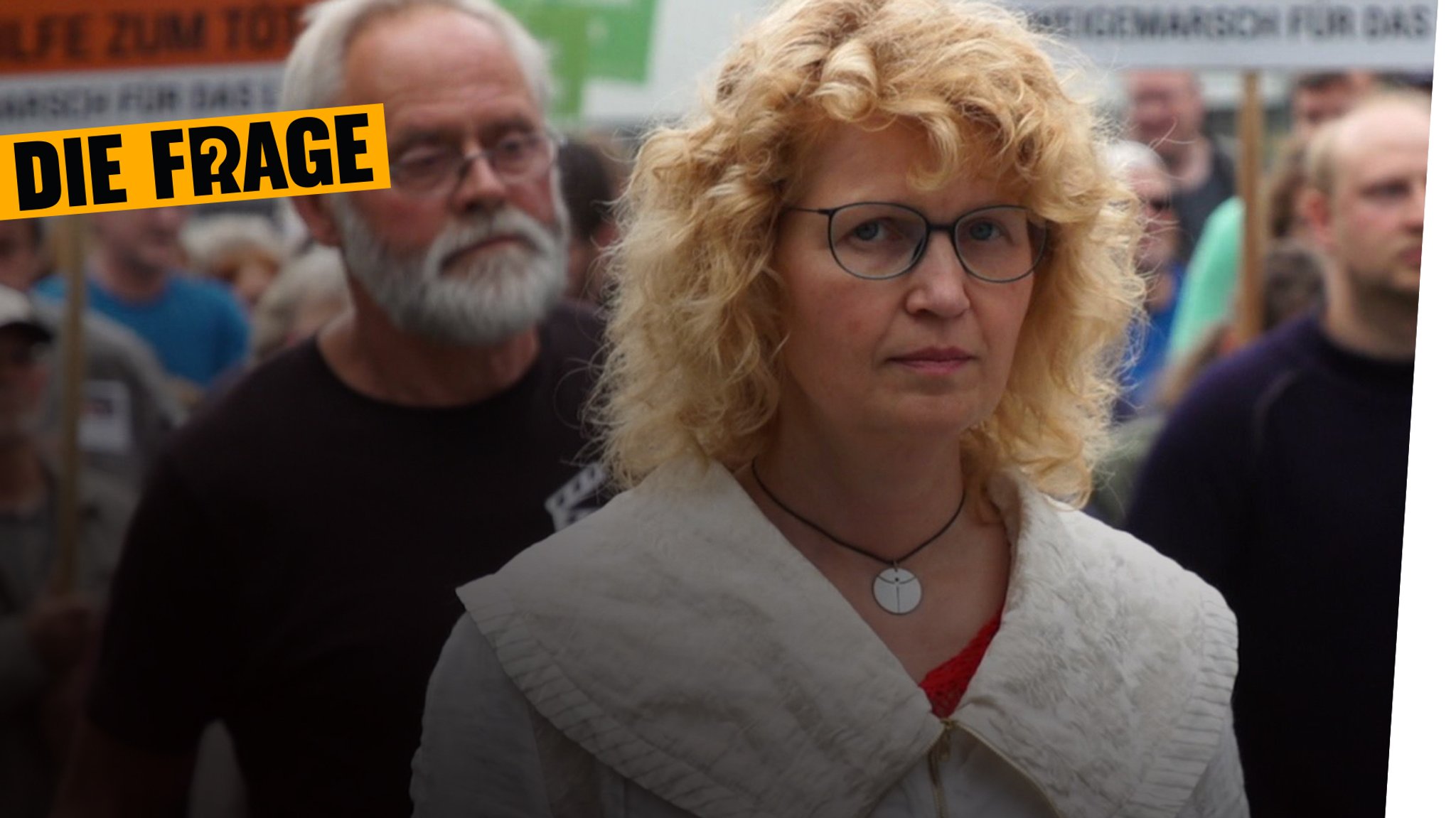Susanne, Vorsitzende des Vereins "Lebensrecht Sachsen"