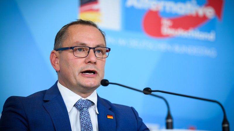 AfD-Chef Tino Chrupalla | Bild: Bayerischer Rundfunk 2023 AfD-Chef Tino Chrupalla