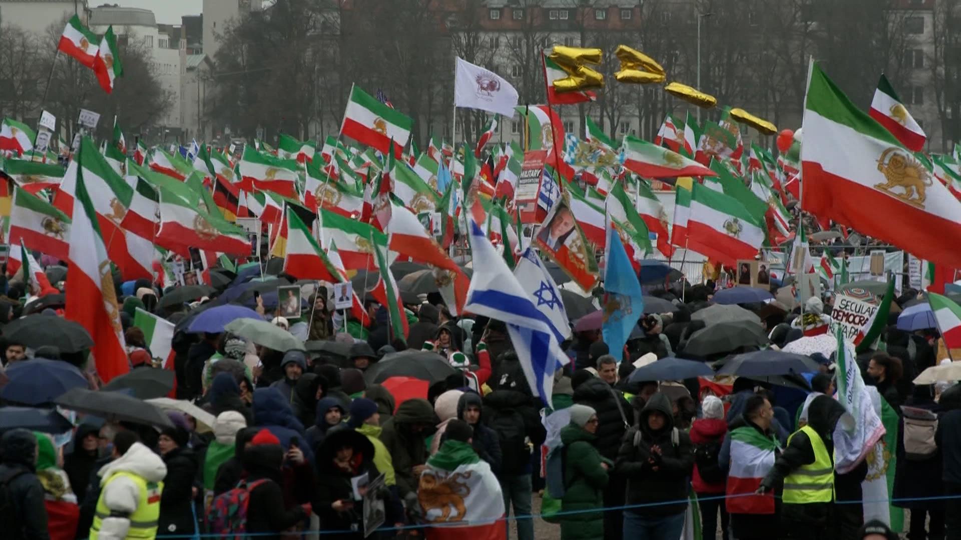 München - Demonstration gegen iranisches Regime