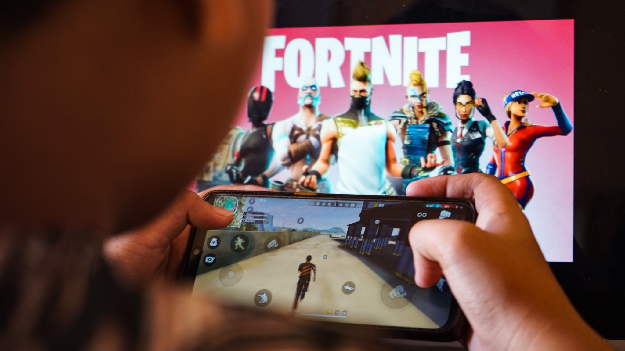 Fortnite auf dem Handy