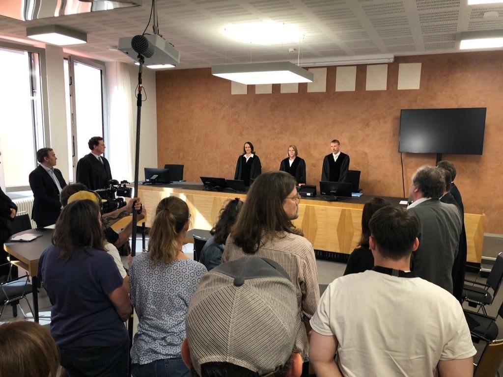 Güteverhandlung vor dem Landgericht Aschaffenburg