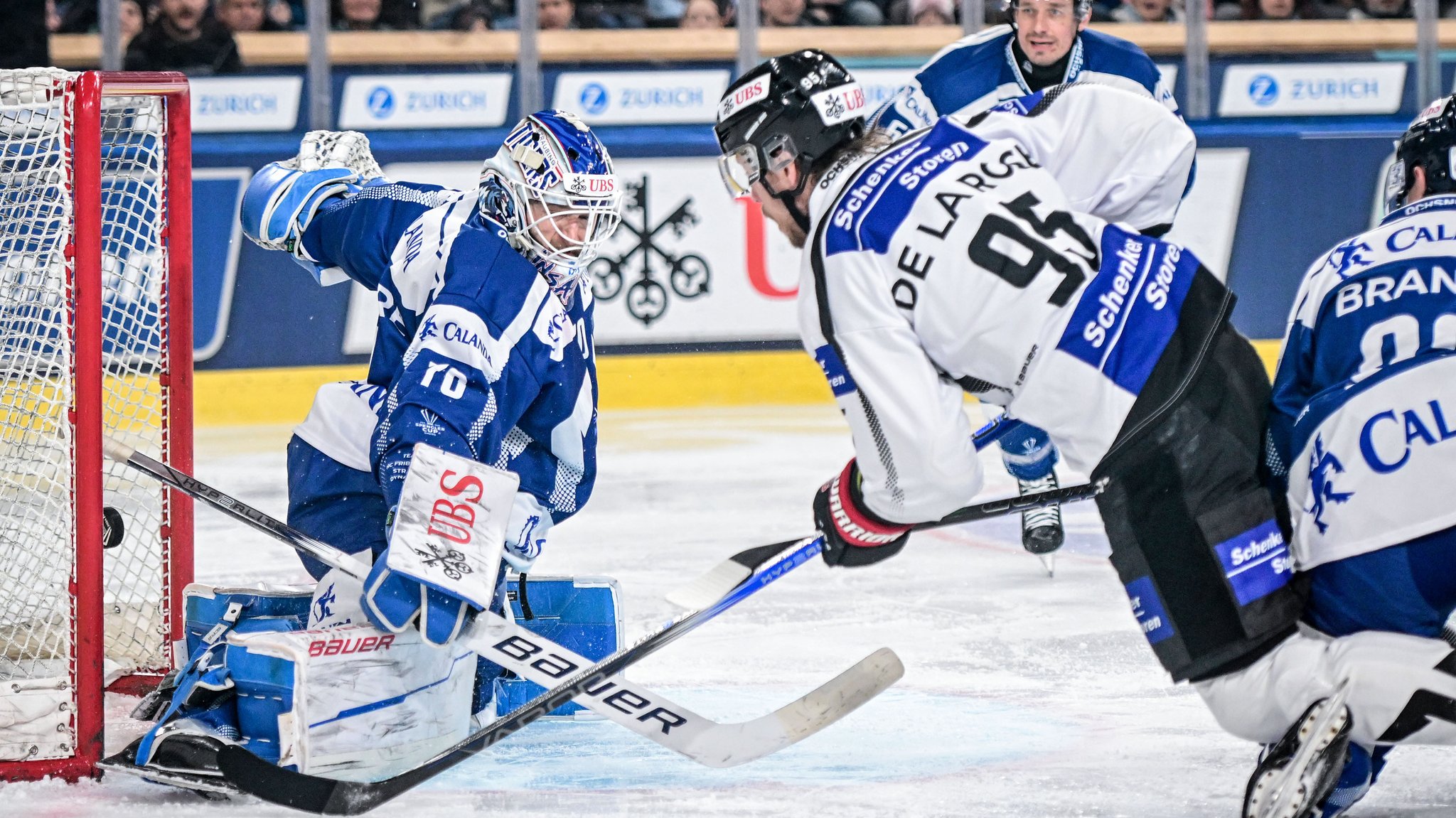 Spielszene Straubing Tigers - HC Fribourg_Gottéron 