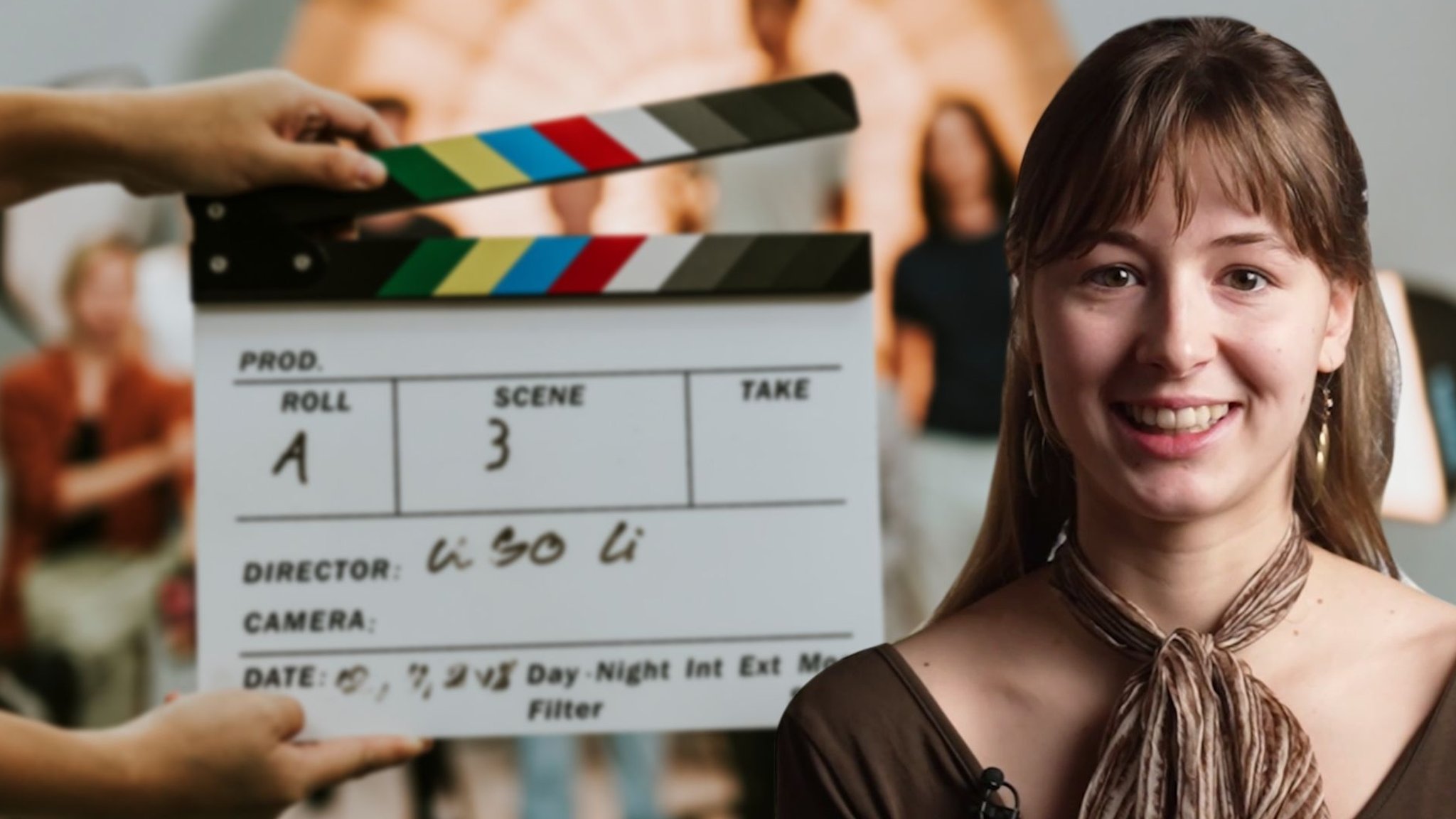 Anna studiert Schauspiel an der Otto Falckenberg Schule in München. Hier erfährst du mehr über das Schauspielstudium. | Bild: BR: Christoph Hölzl, Luisa-Marie Roth; Hintergrund: adobe stock / rawpixel.com Anna studiert Schauspiel an der Otto Falckenberg Schule in München. Hier erfährst du mehr über das Schauspielstudium.