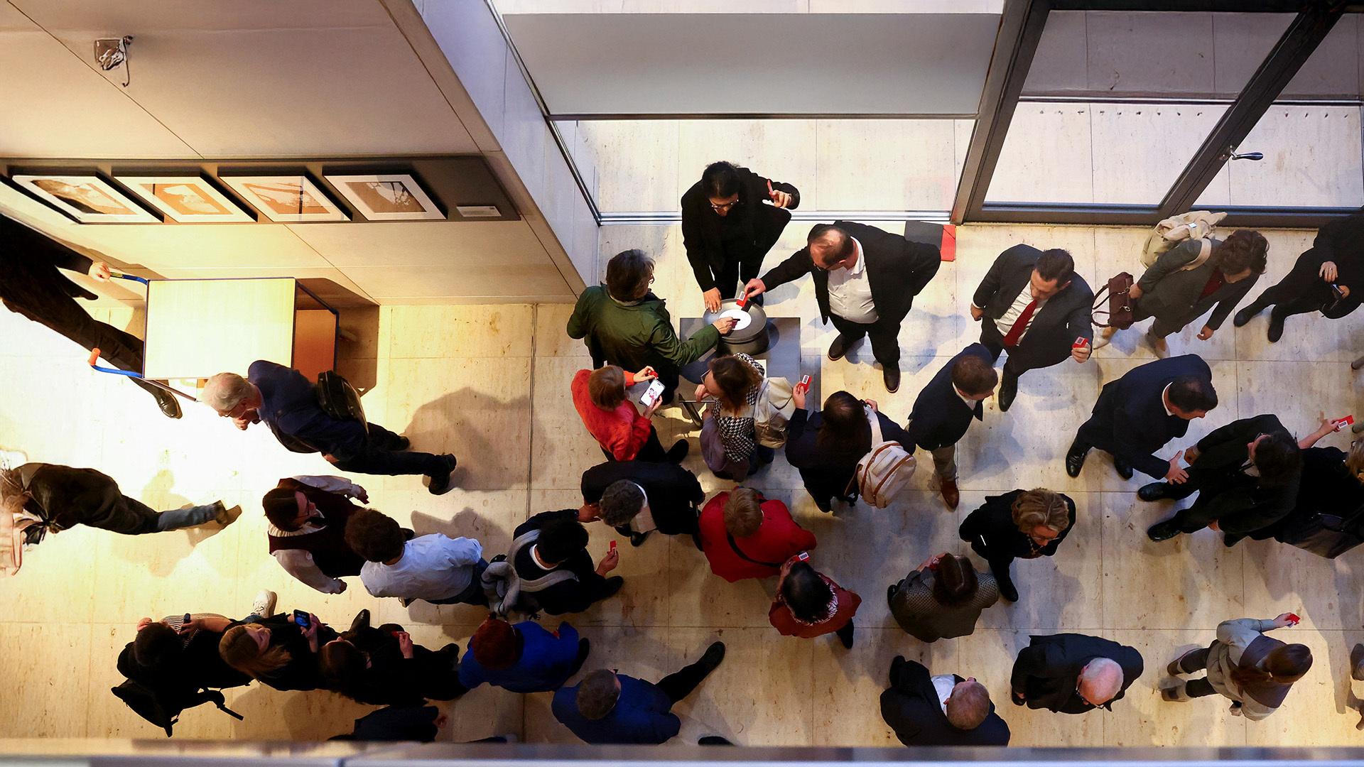 Abstimmung im Bundestag