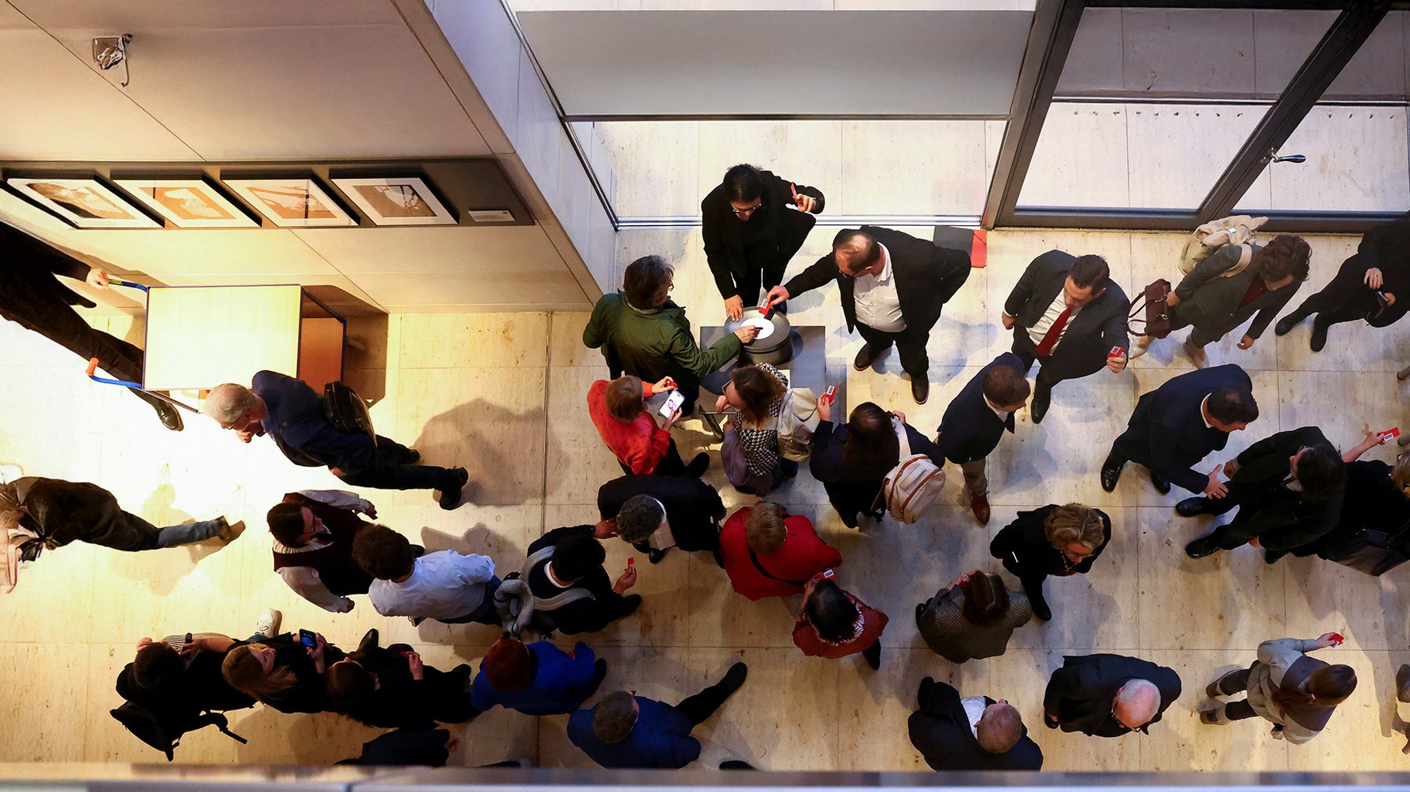 Abstimmung im Bundestag