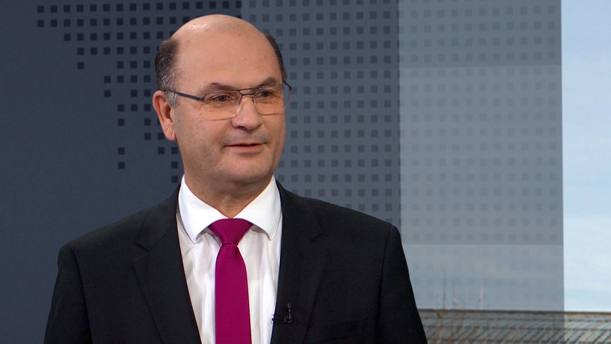 Finanzminister Füracker zur Haushaltsklausur