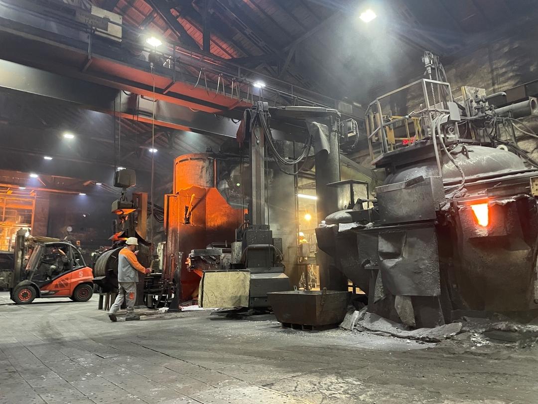 Produktion von Franken Guss in Kitzingen