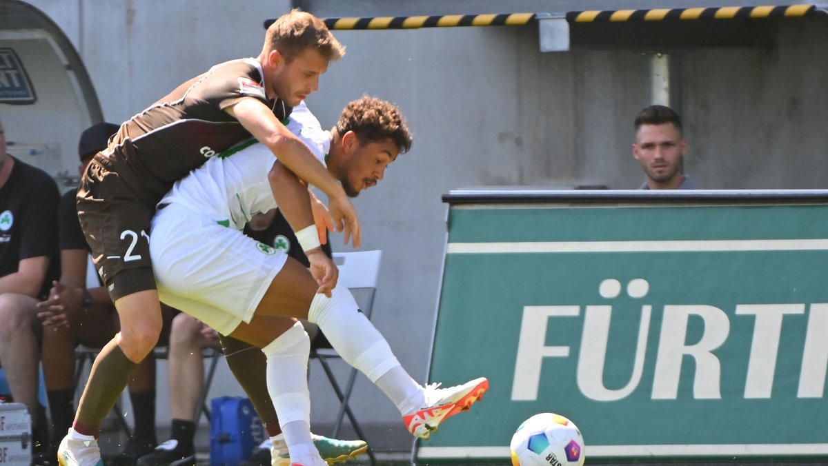 Fürther trotzen rüdem FC St. Pauli: SpVgg erkämpft sich Remis