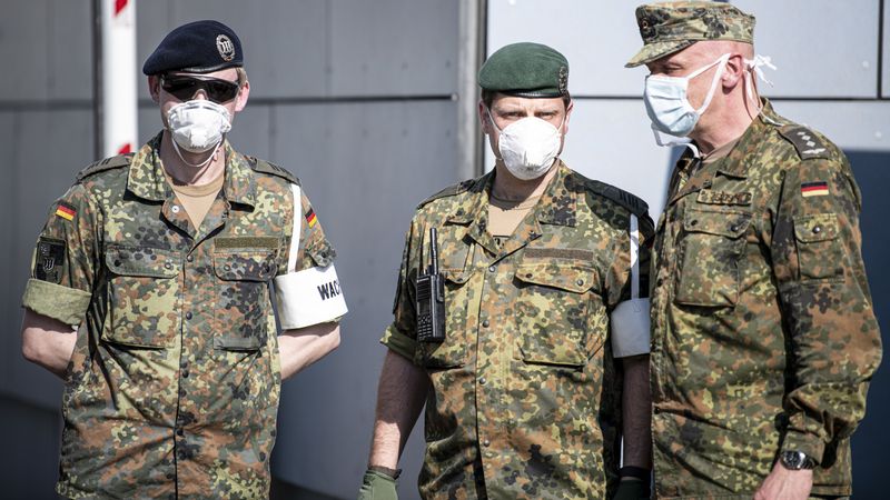 Soldaten Der Bundeswehr Im Coronavirus Einsatz Br24