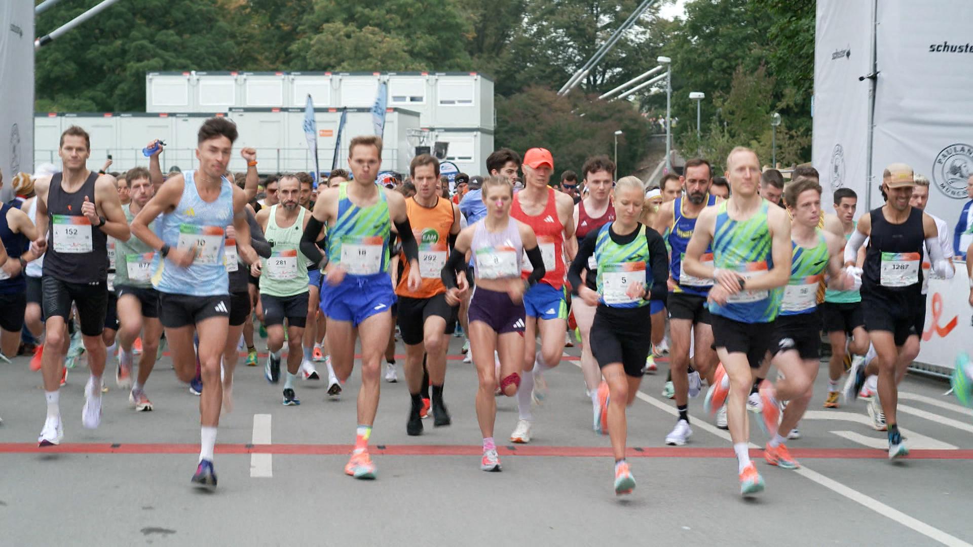 Knapp 29.000 Teilnehmer und rund 150.000 Zuschauer: Der München-Marathon hat in diesem Jahr alle Rekorde gebrochen. 