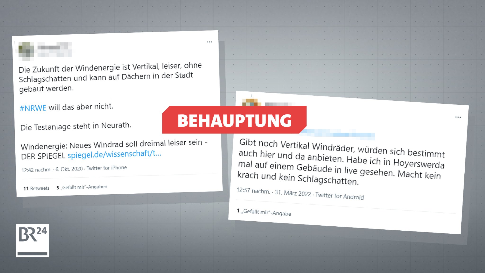 Sind Vertikalachser die Zukunft der Windenergie? Das behaupten diese User auf Twitter. 