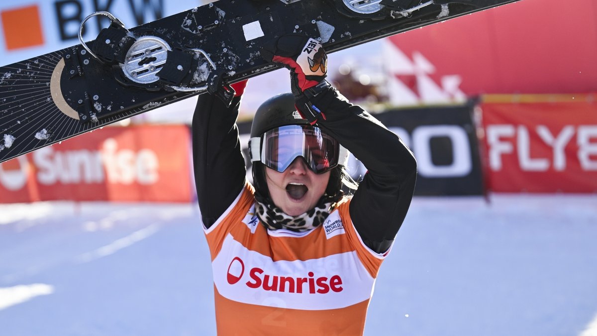 Snowboarderin Hofmeister: Habe "Geschichte geschrieben"