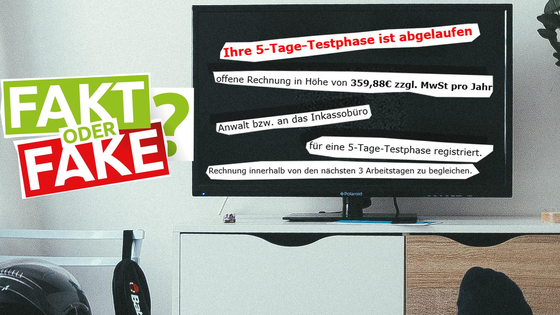 Abzocke im Internet Aus kostenlosem Streaming-Account wird ein 360 Euro ...