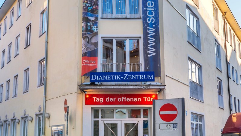 Scientology, Dianetik-Zentrum, in München-Schwabing (Archivbild vom 2.1.20)