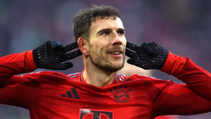 Leon Goretzka nach seinem Treffer zum 1:0 gegen den VfL Wolfsburg | Bild: picture-alliance/dpa Leon Goretzka nach seinem Treffer zum 1:0 gegen den VfL Wolfsburg