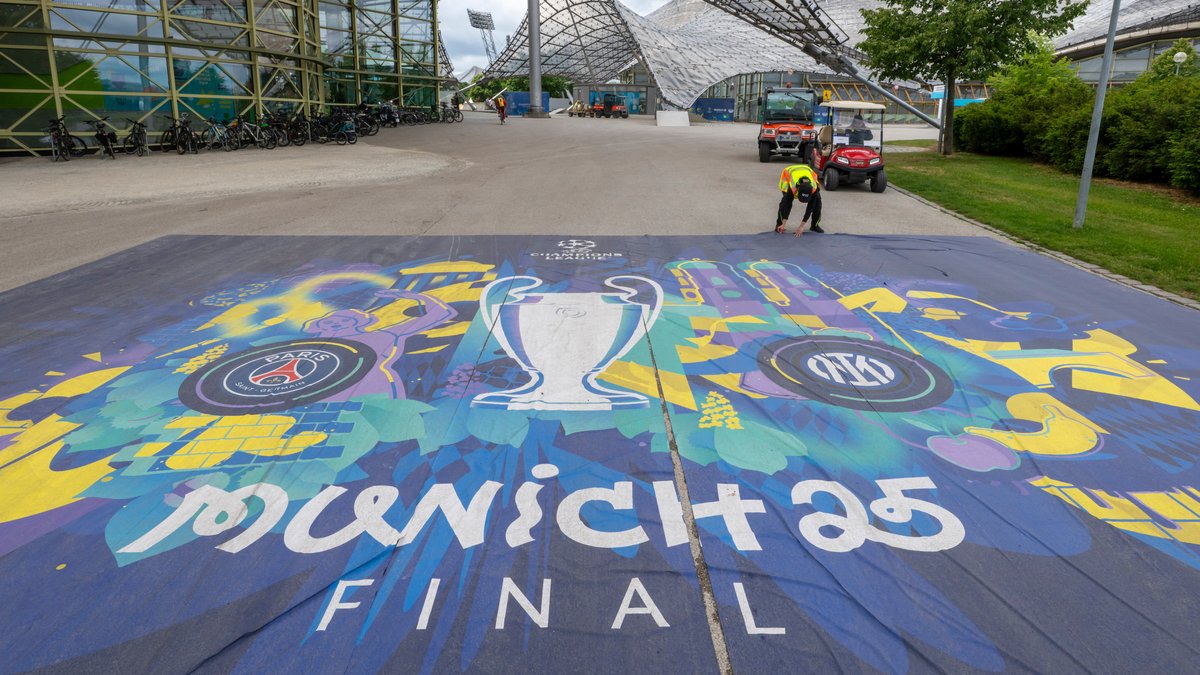 CL-Finale München: Inter und PSG kämpfen um Fußball-Krone
