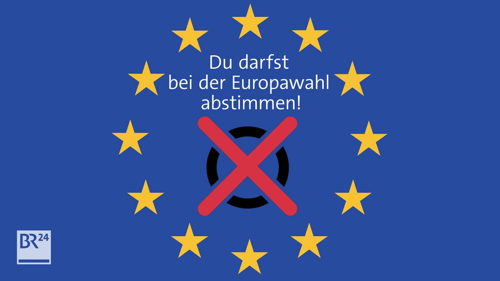 Vom 23. bis 26. Mai findet die Europawahl statt. | Bild: BR Vom 23. bis 26. Mai findet die Europawahl statt.