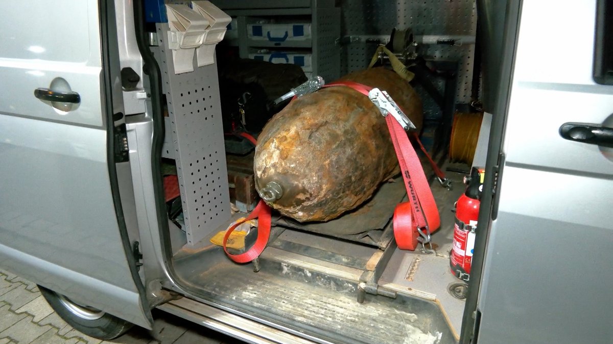 Fliegerbombe in Nürnberg ist entschärft