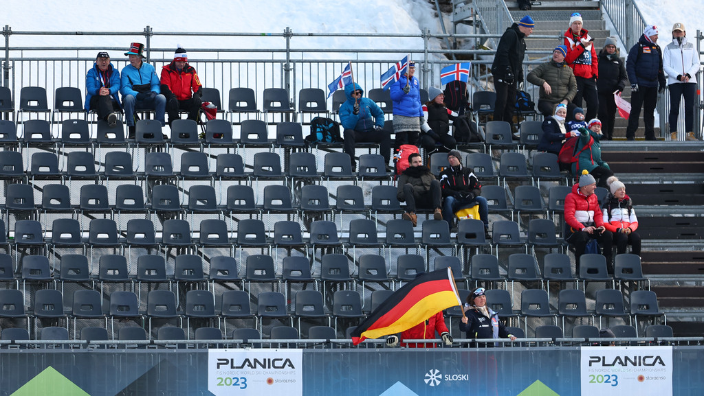 WM-Stadion in Planica 2023.