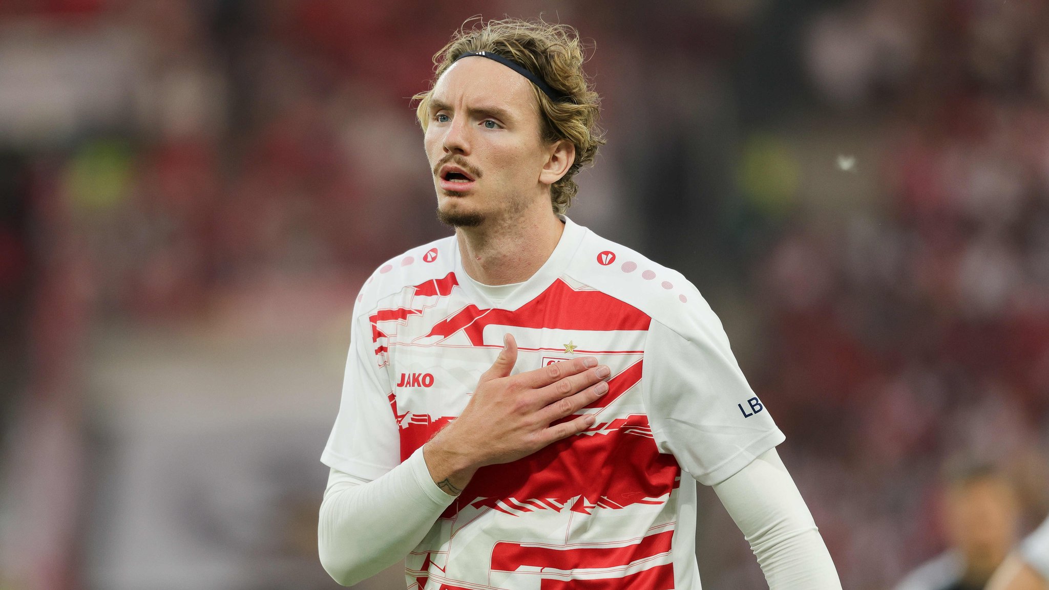 Nick Woltemade im Trikot des VfB Stuttgart 