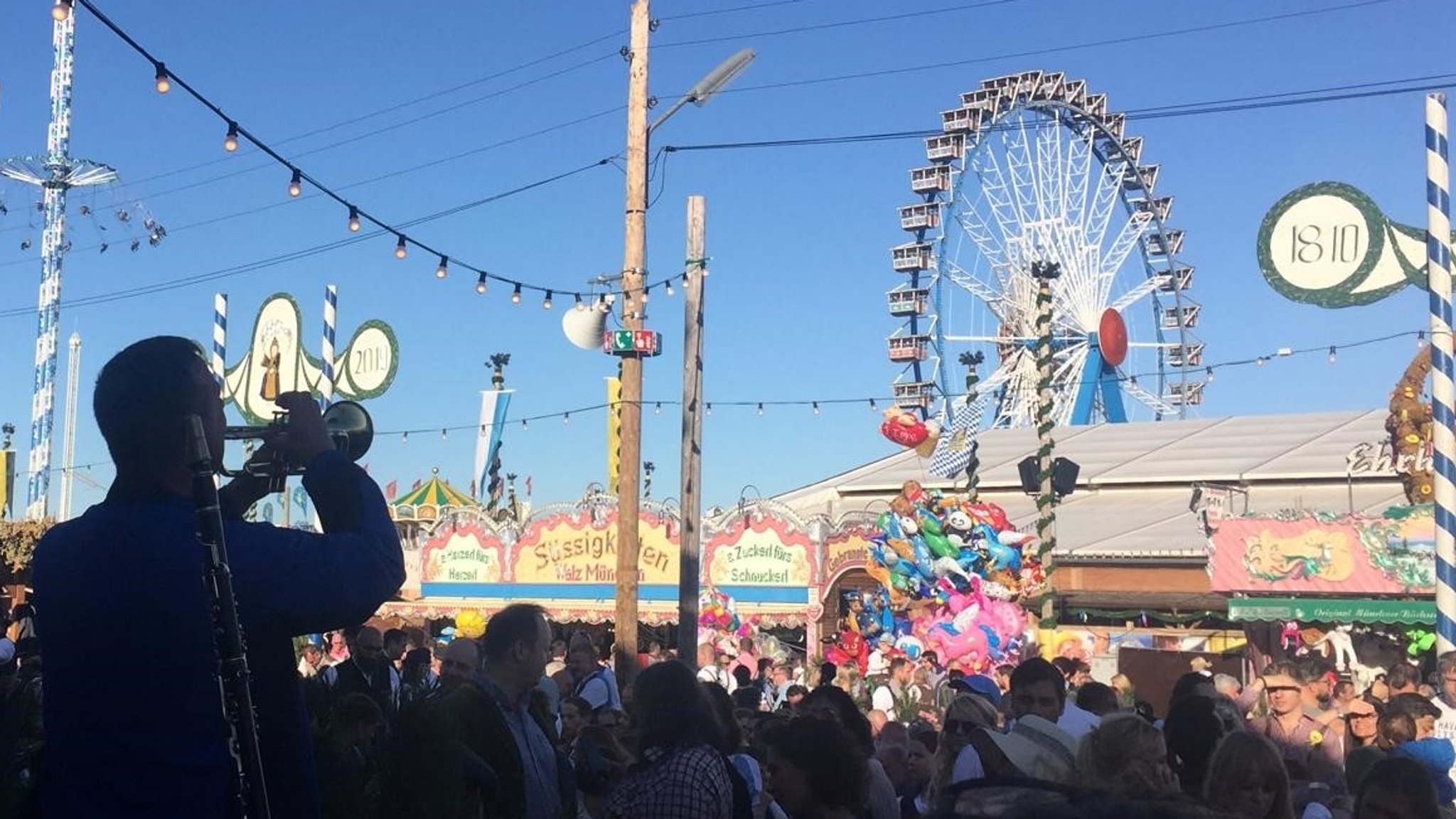 Impression von der "Oiden Wiesn". 