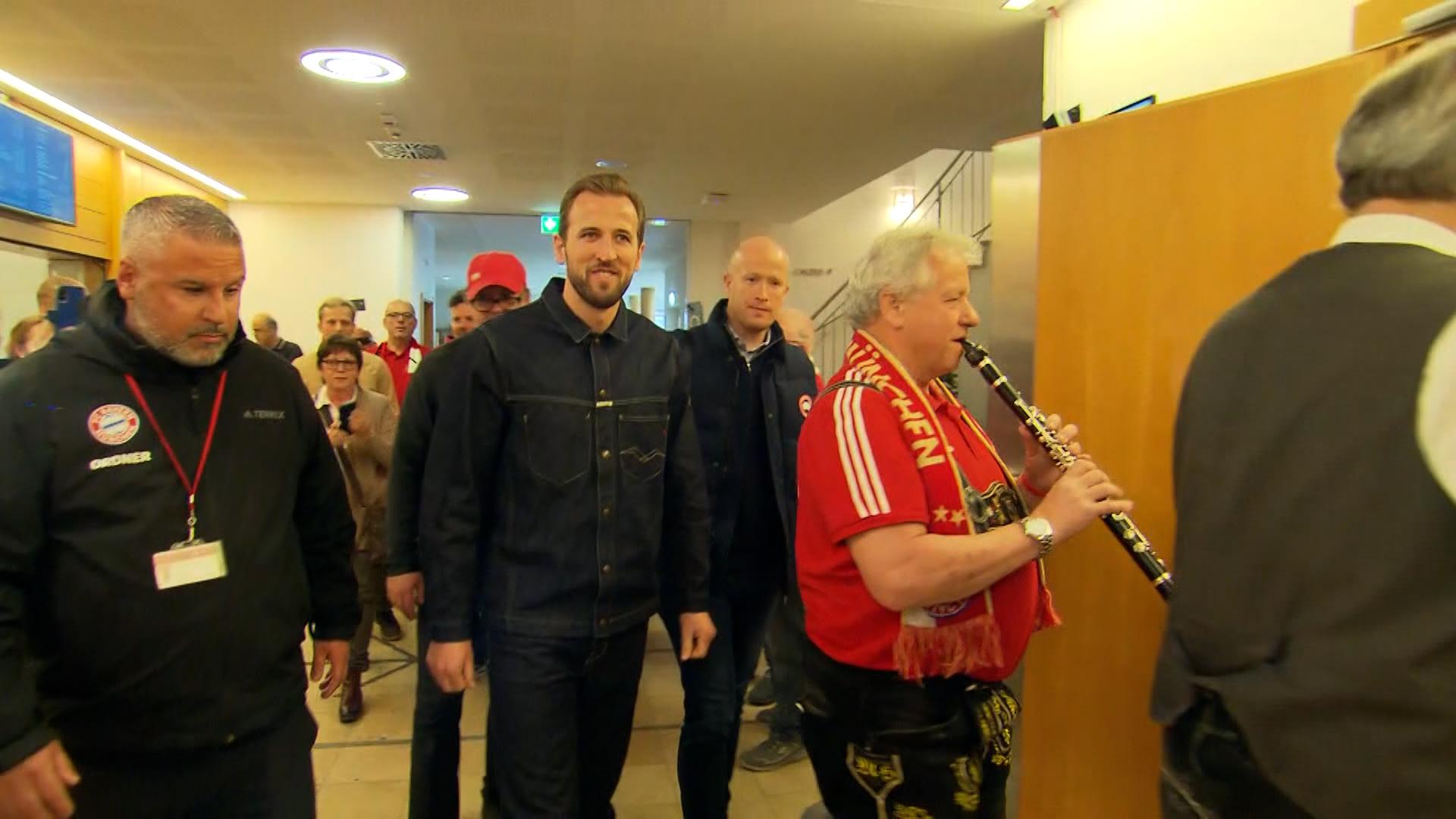 Harry Kane in Bad Aibling