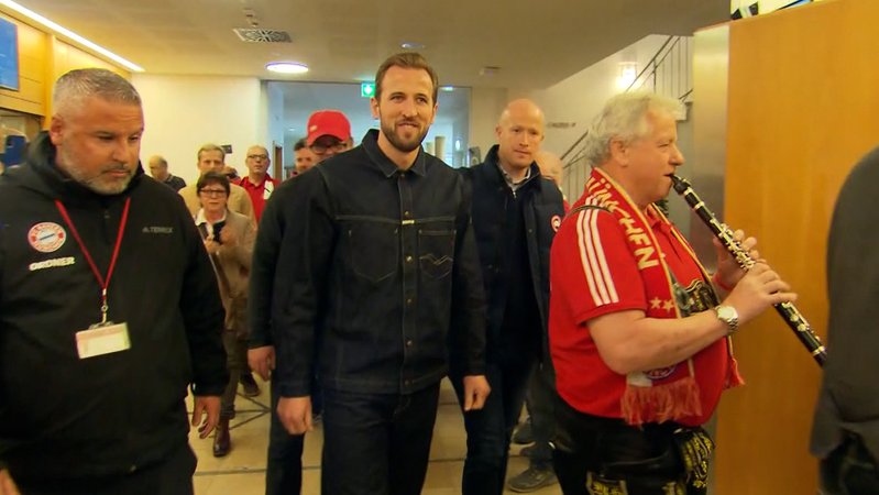 Harry Kane in Bad Aibling | Bild: BR Harry Kane in Bad Aibling