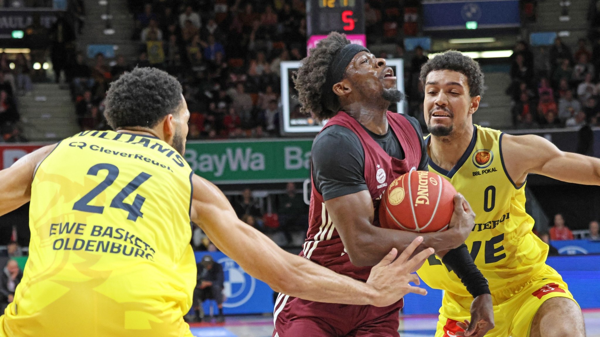 Bayern-Basketballer erreichen mühelos Pokal-Viertelfinale