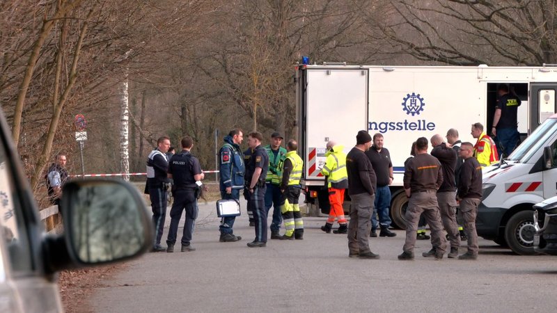 Am Dienstagmorgen wird im Nürnberger Stadtteil Lichtenreuth ein Blindgänger aus dem Zweiten Weltkrieg entschärft. | Bild: Bayerischer Rundfunk 2026 Am Dienstagmorgen wird im Nürnberger Stadtteil Lichtenreuth ein Blindgänger aus dem Zweiten Weltkrieg entschärft.