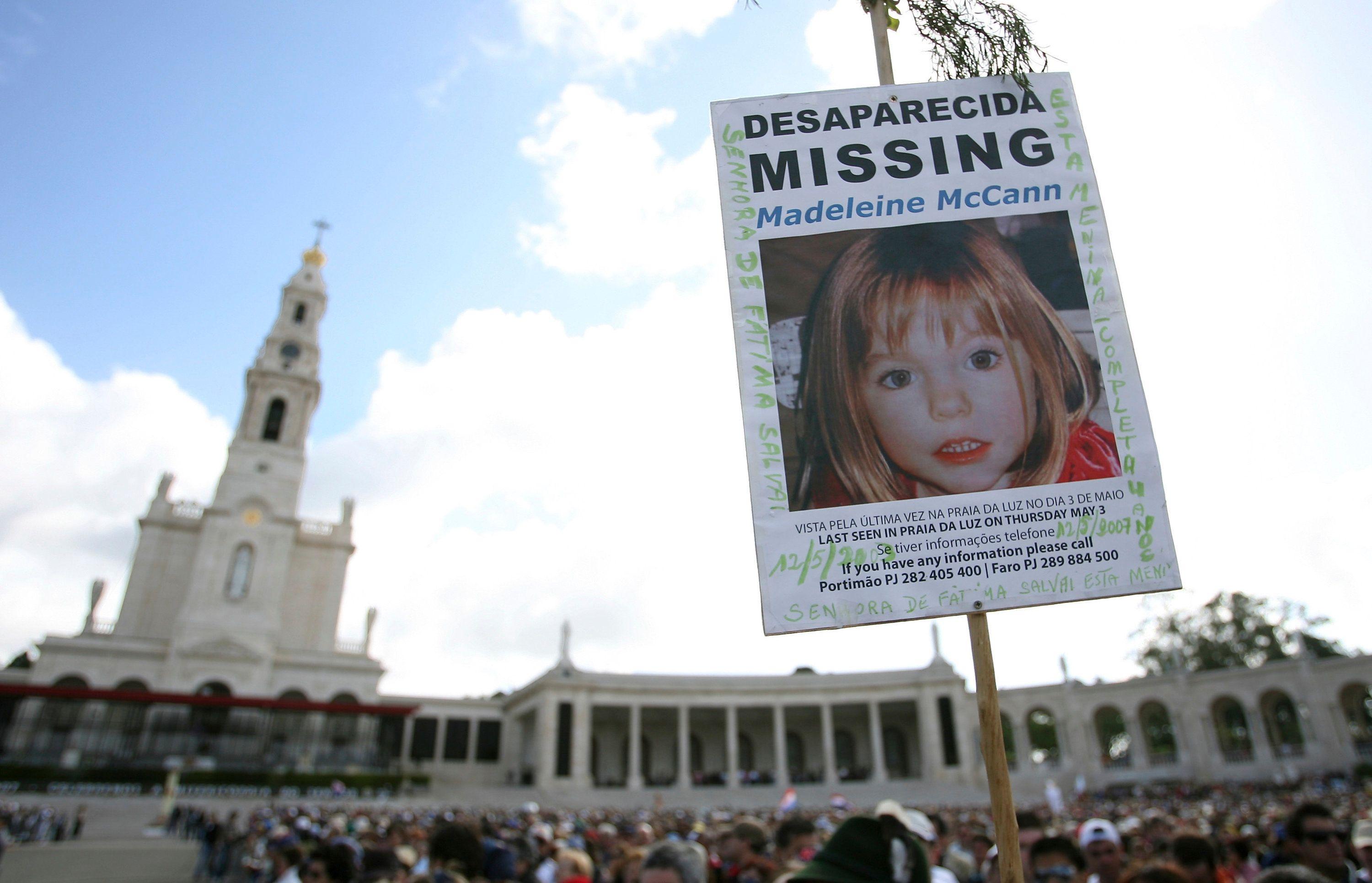 Suche nach dem vermissten britischen Mädchen Madeleine McCann in Portugal