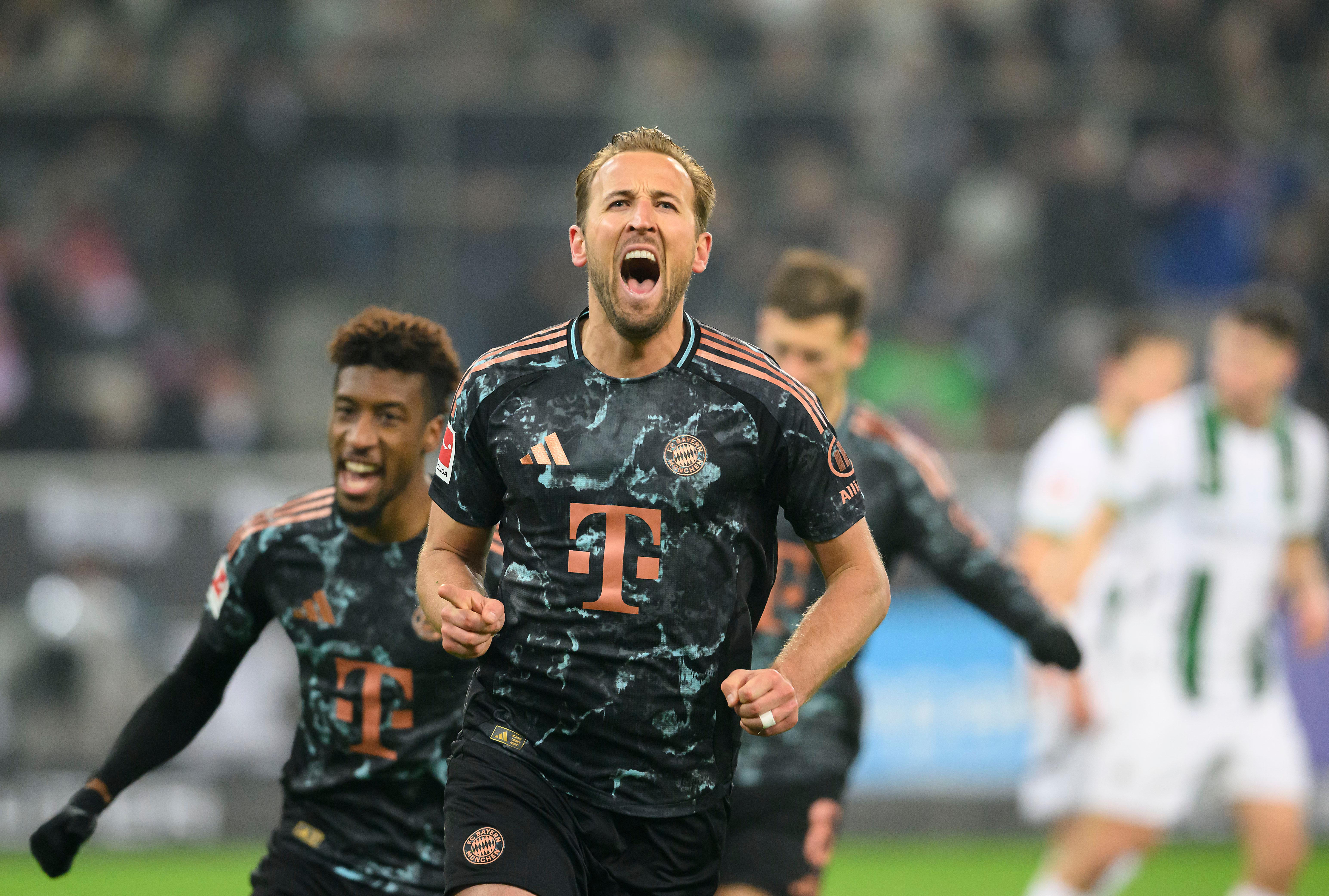 Harry Kane jubelt nach seinem verwandelten Elfmeter