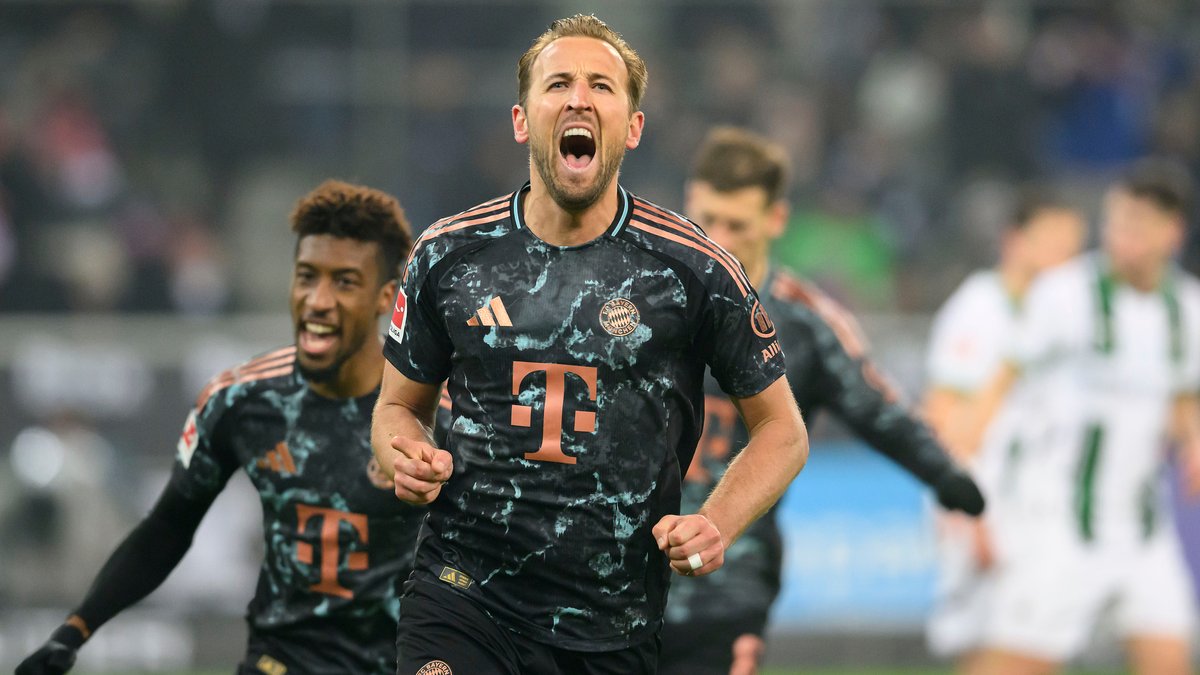 FC Bayern gewinnt Topspiel in Gladbach dank Kane-Elfmeter