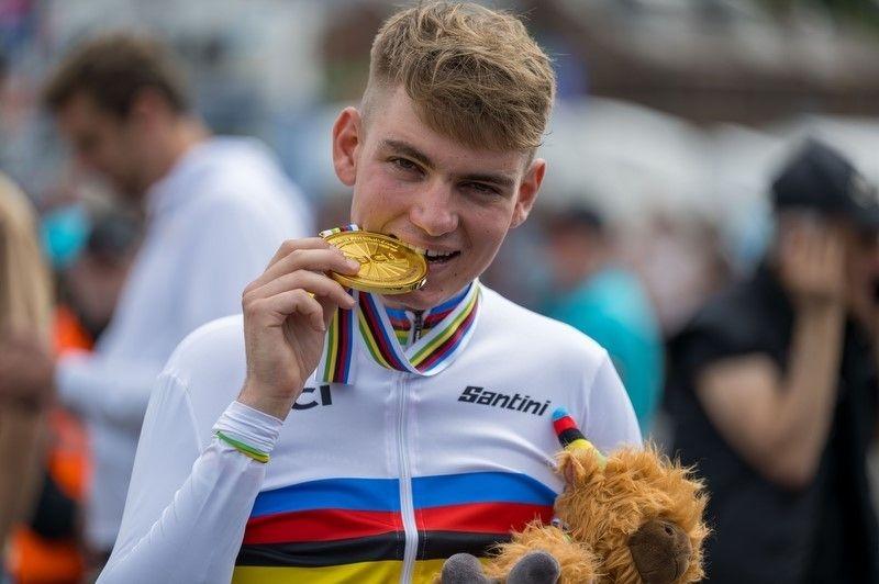 Paracycler Maximilian Jäger aus Bad Kissingen holte bei der Para-WM Glasgow 2023 in Gold. 