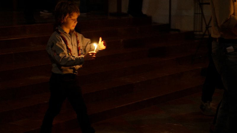 Friedenslicht in München empfangen | Bild: BR Friedenslicht in München empfangen