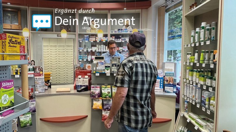 Eine Apotheke in Bamberg. | Bild: BR/Claudia Grimmer Eine Apotheke in Bamberg.