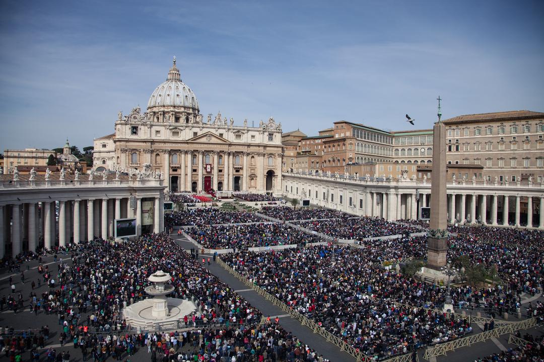  (Archivbild) Palmsonntag in Rom