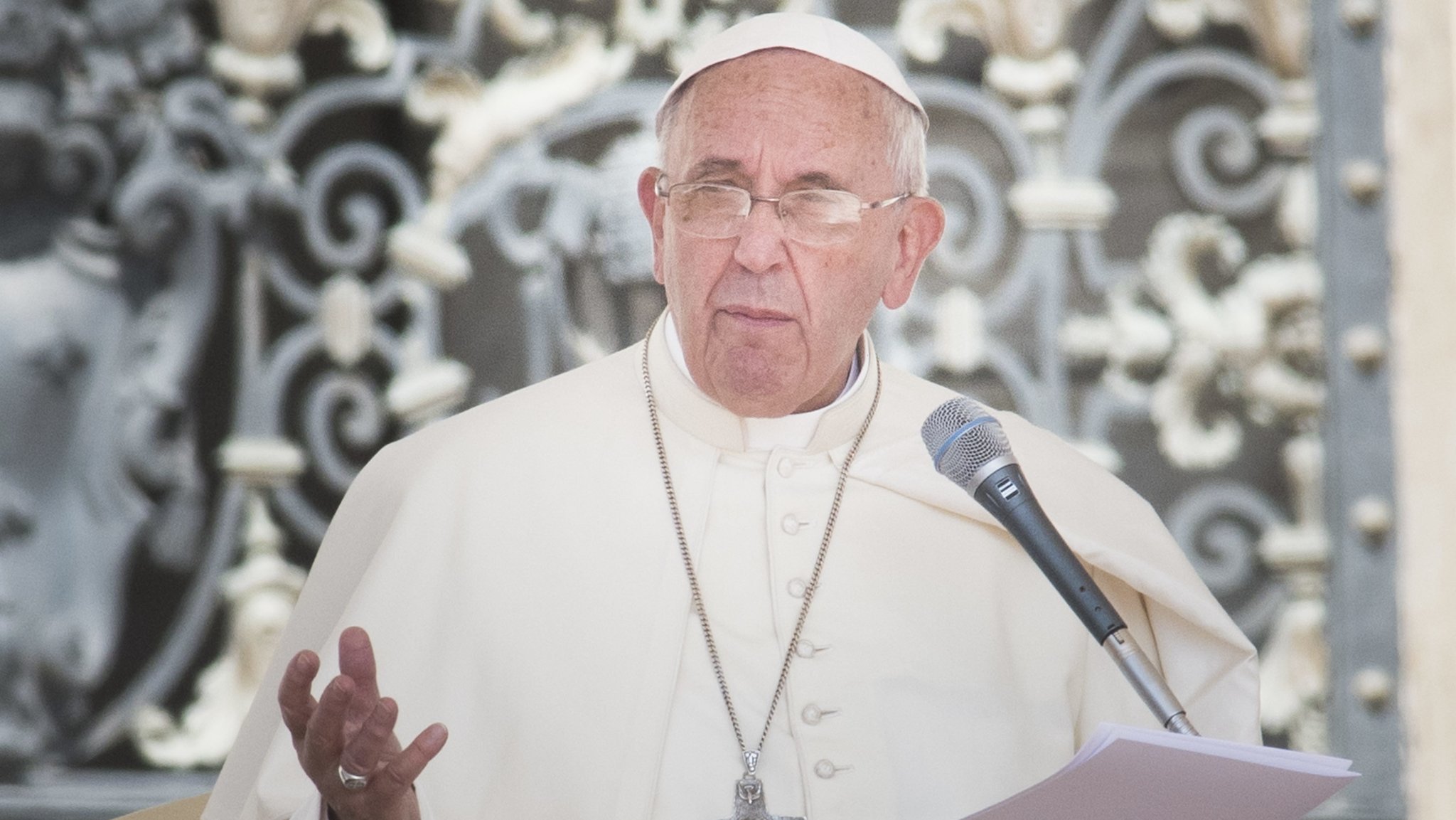 Papst Franziskus im Jahr 2015