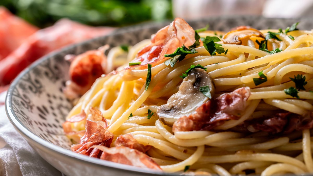 Spaghetti mit Muscheln