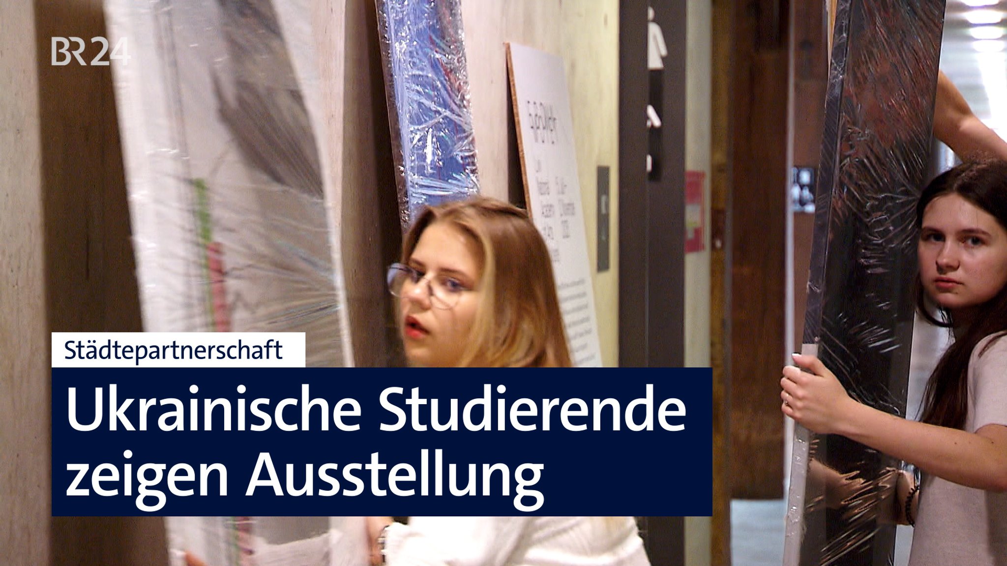 Studierende aus der Ukraine im Museum im Kulturspeicher