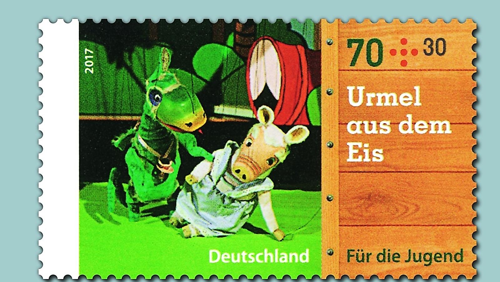 Helden der Augsburger Puppenkiste bekommen Sonderbriefmarke BR24 Helden der Augsburger Puppenkiste bekommen Sonderbriefmarke BR24
