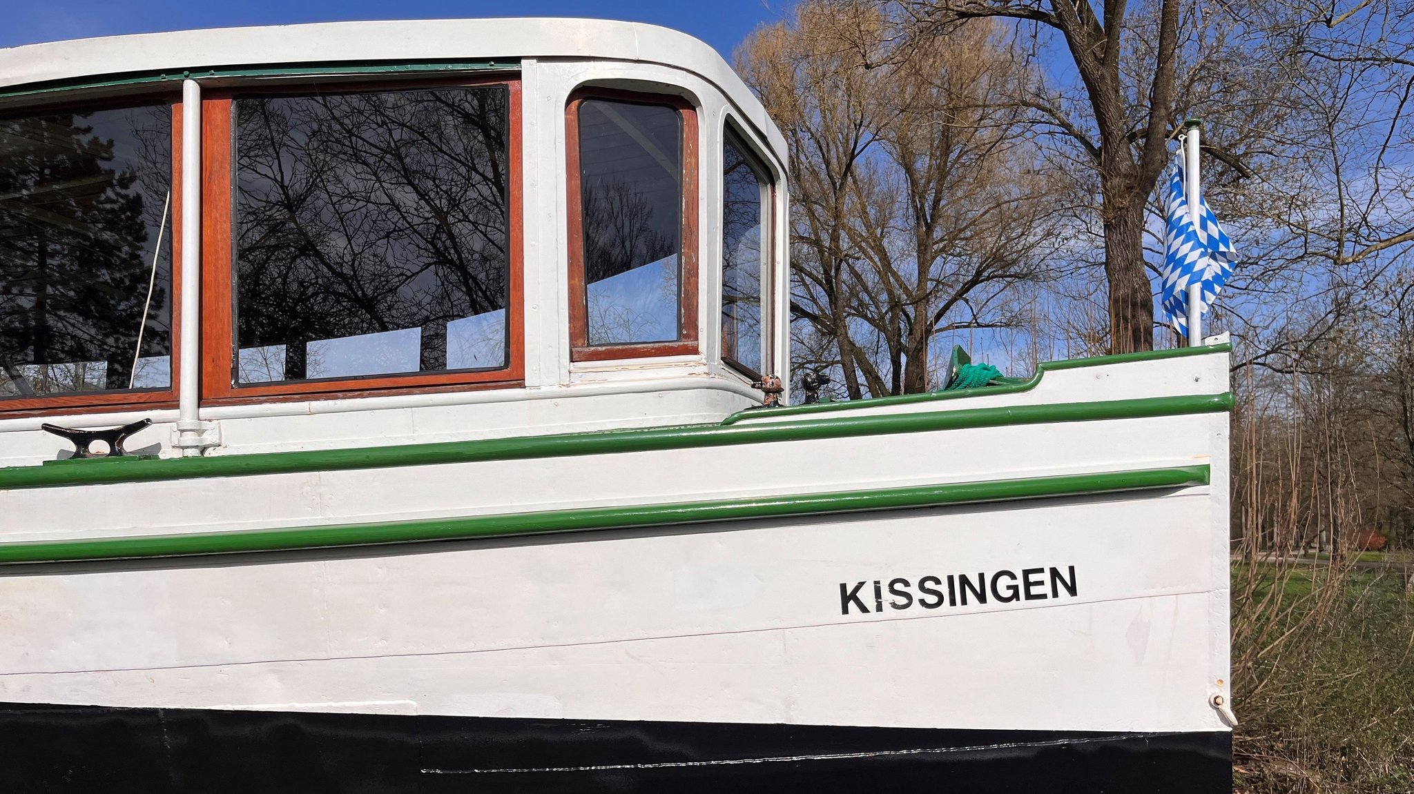 Der Saale-Dampfer "Kissingen"