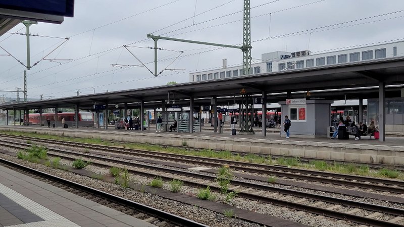Blick auf die Gleise am Münchner Ostbahnhof 