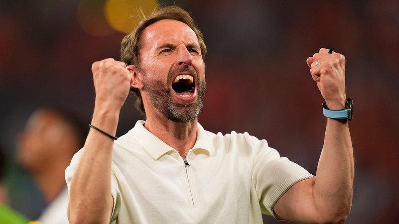 Englands Nationaltrainer Gareth Southgate | Bild: picture-alliance/dpa Englands Nationaltrainer Gareth Southgate