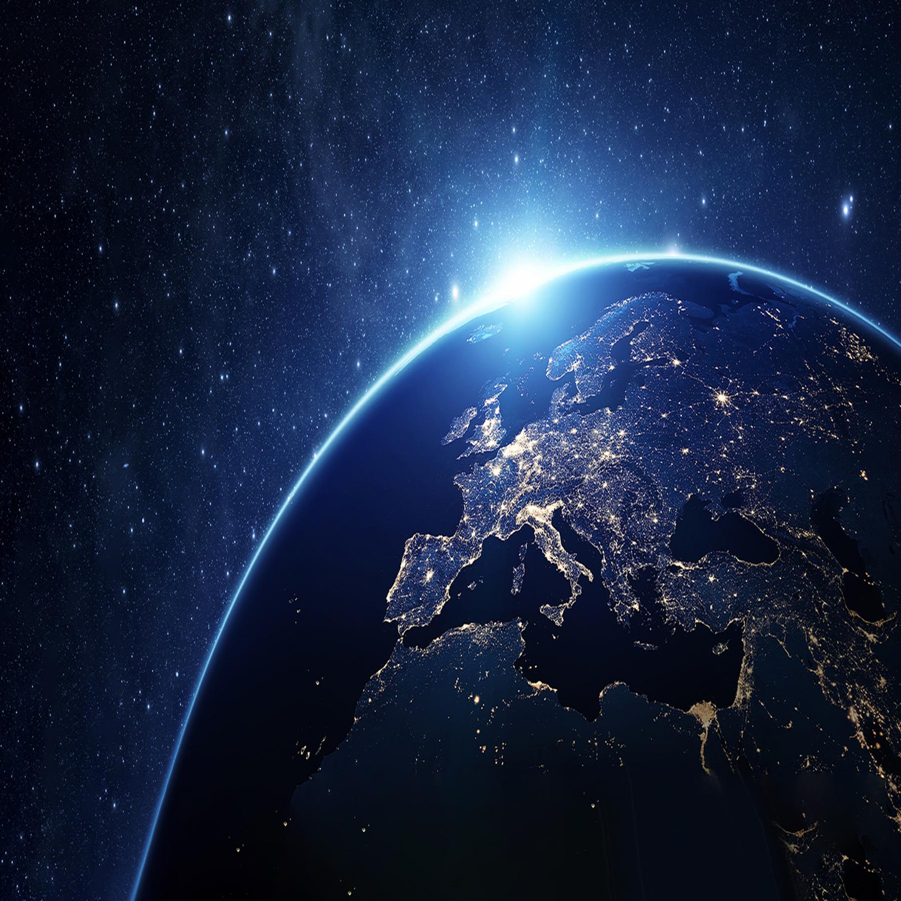 Wo steht Europa im Weltall?