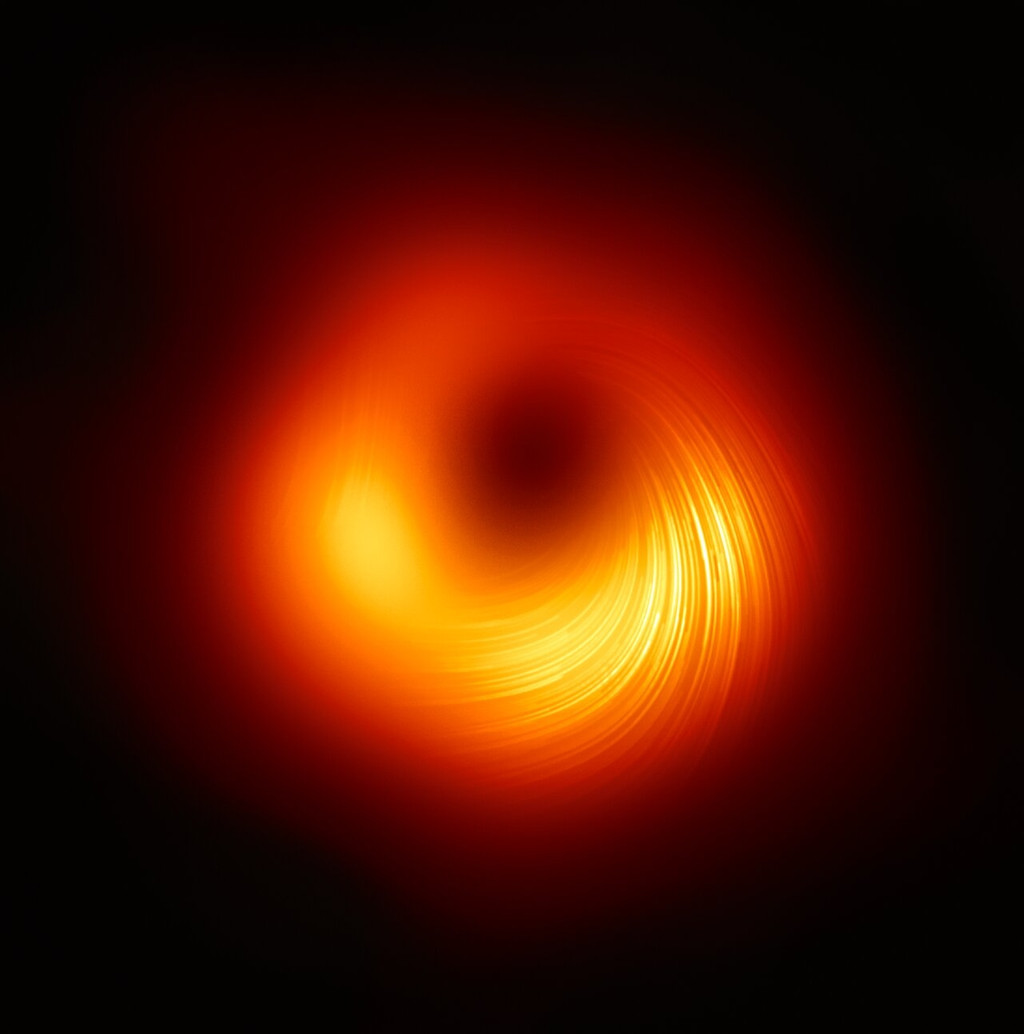 Magnetfelder am Rand des Schwarzen Lochs von M87