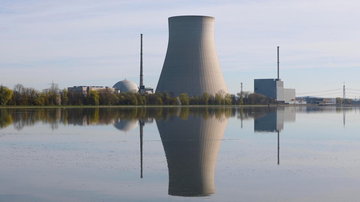 Das Kernkraftwerk Isar II wurde im April 2023 abgeschaltet