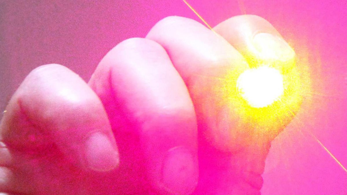 Ein Laserpointer kann blenden - und blind machen