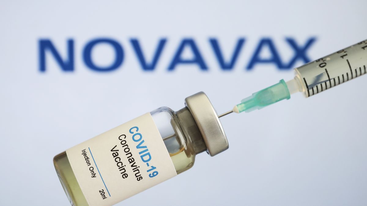 Symbolbild: Corona-Impfstoff vom Hersteller Novavax.