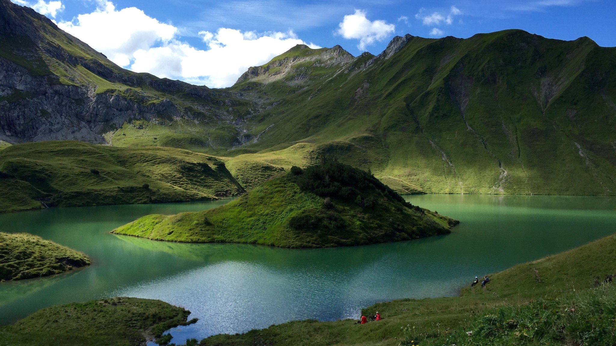 Schrecksee bei Hinterstein im Oberallgäu